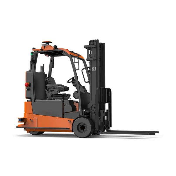 Driverless counterbalanced forklift